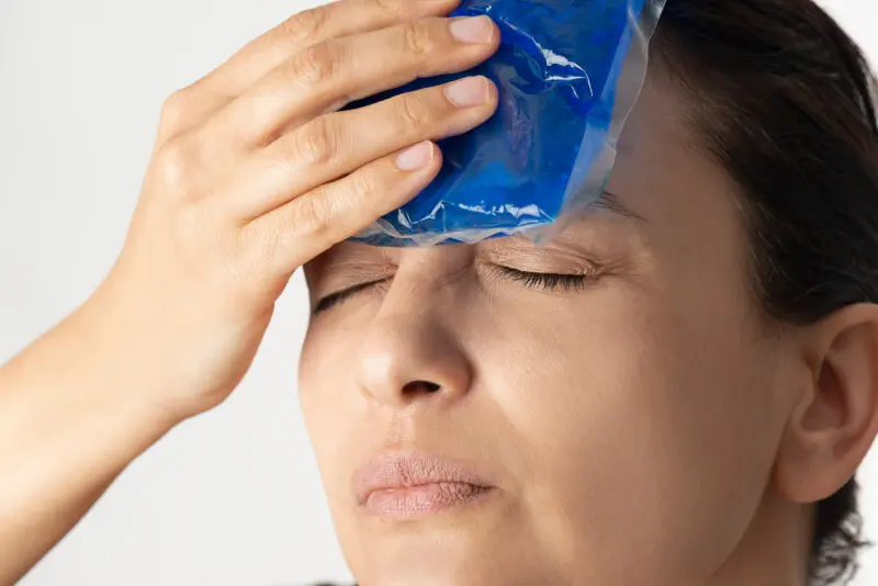 Cooling against pain