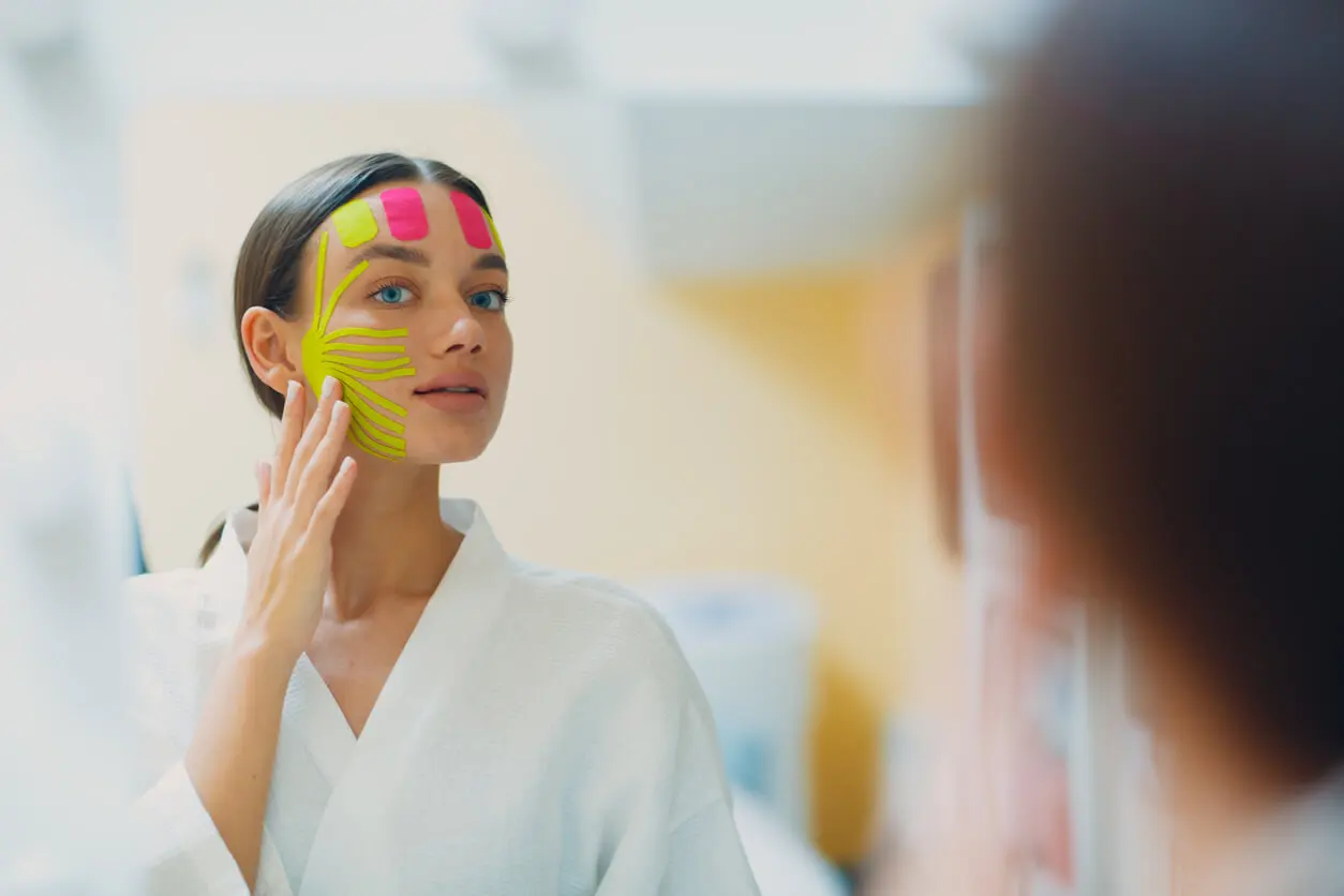 Wrinkle patches against forehead wrinkles