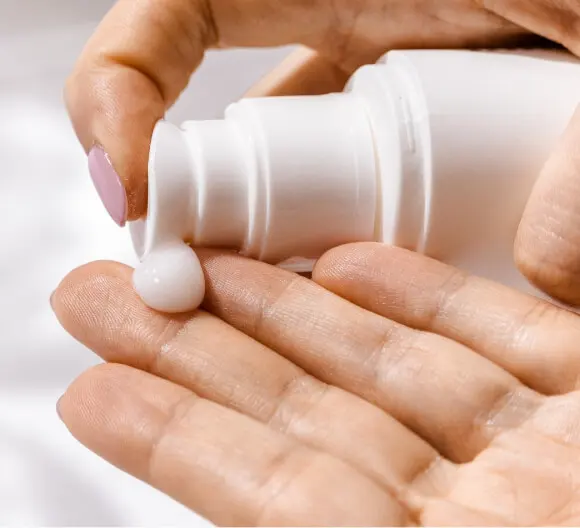 Anti-aging products for forehead wrinkles