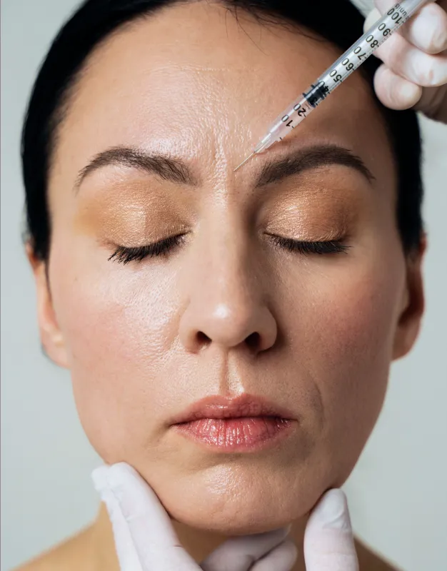 Faltenbehandlung mit Botox