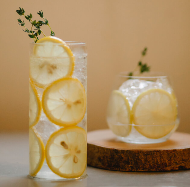 Mundfalten Wasser Trinken